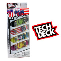 FINGERBOARD TECHDECK 4 Pack