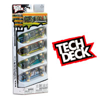 FINGERBOARD TECHDECK 4 Pack
