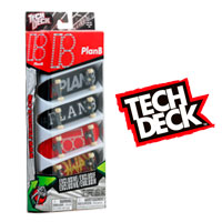 FINGERBOARD TECHDECK 4 Pack