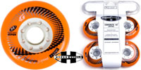 in-line kola HyperWheels Concrete +G inline wheels kolečka