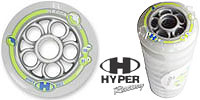 in-line kola Racing Hyper Neutron inline wheels kolečka