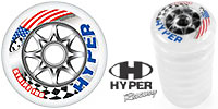 in-line kola Racing Hyper Stripe inline wheels kolečka