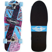 SIMS Oldschool skateboard Cruiser retro